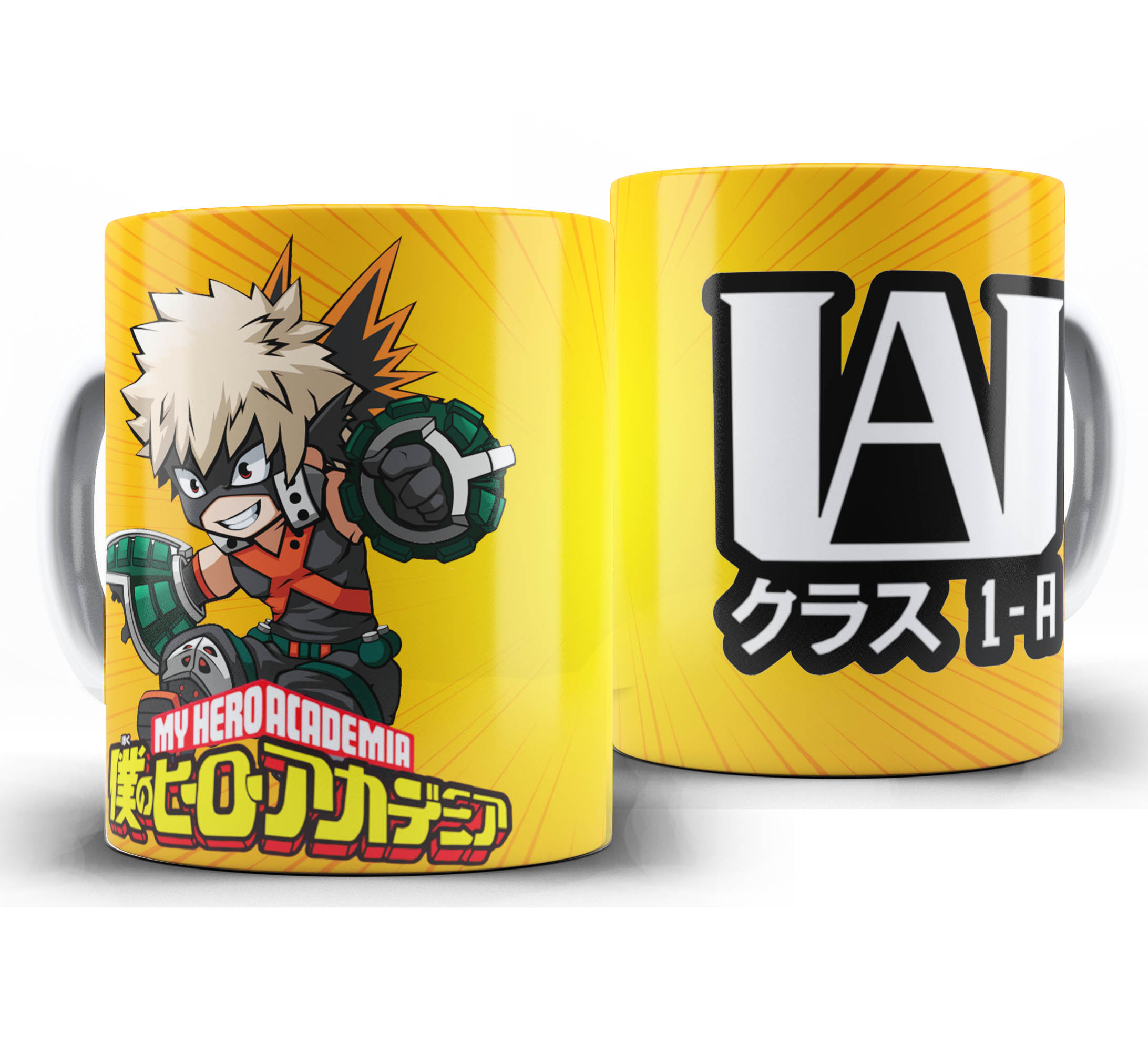 Caneca Anime - Boku no Hero Academia Chibi - Katsuki Bakugou